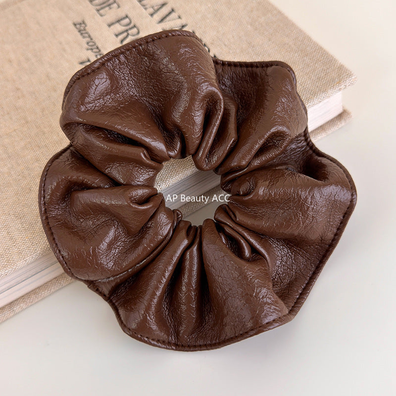 E관 - 프렌치 빈티지 가죽 곱창 헤어밴드 [27539] 25.10-1