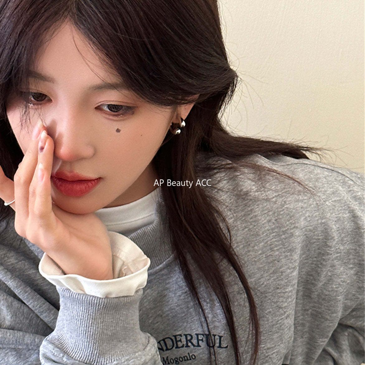 A관 - 925 은침 C형 귀걸이 [EH-2552] 25.03-1