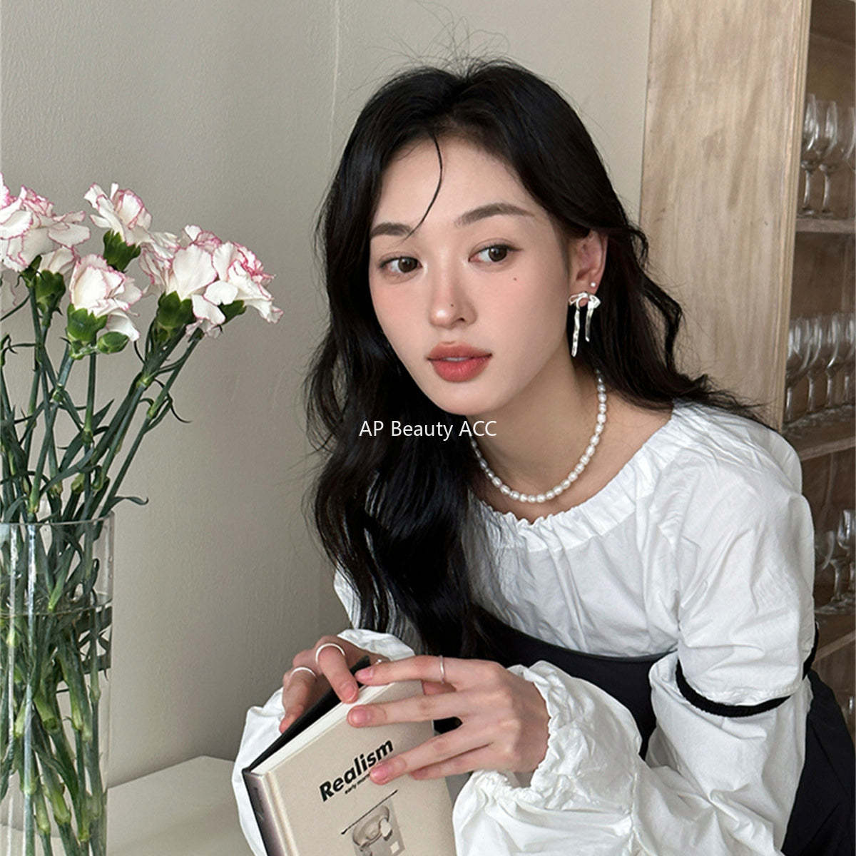 A관 - 925 은침 리본 빅사이즈 귀걸이 [EH-3723] 25.06-4