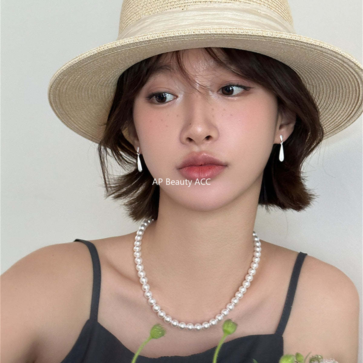 A관 - 샌딩 드롭 물방울 디자인 귀걸이 [EH-4104] 25.10-4