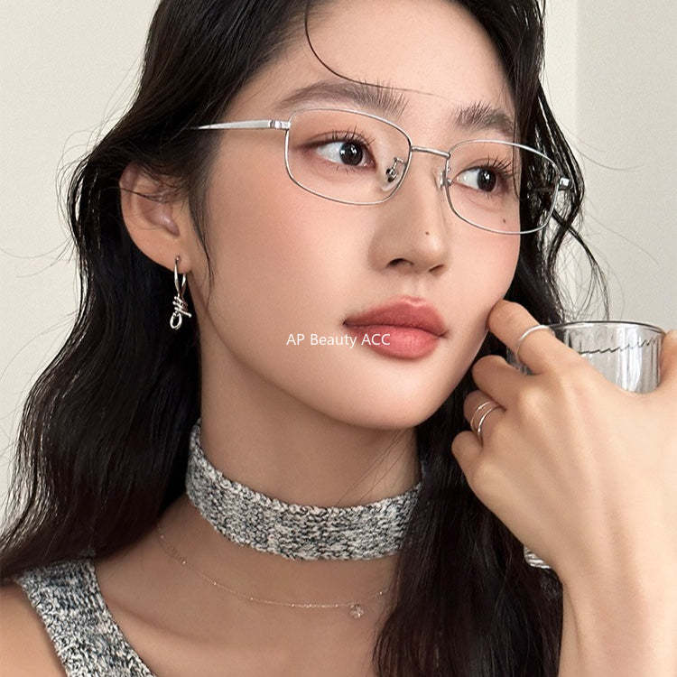 A관 - 링형 매듭 디자인 925 은침 귀걸이 [EH-4395] 25.12-2