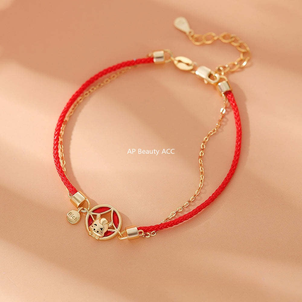 B관 - 999 실버 말띠 디자인 귀걸이 목걸이 팔찌 [YC10183E_1 YC2702N_1 YC5050SL_1] 25.11-4