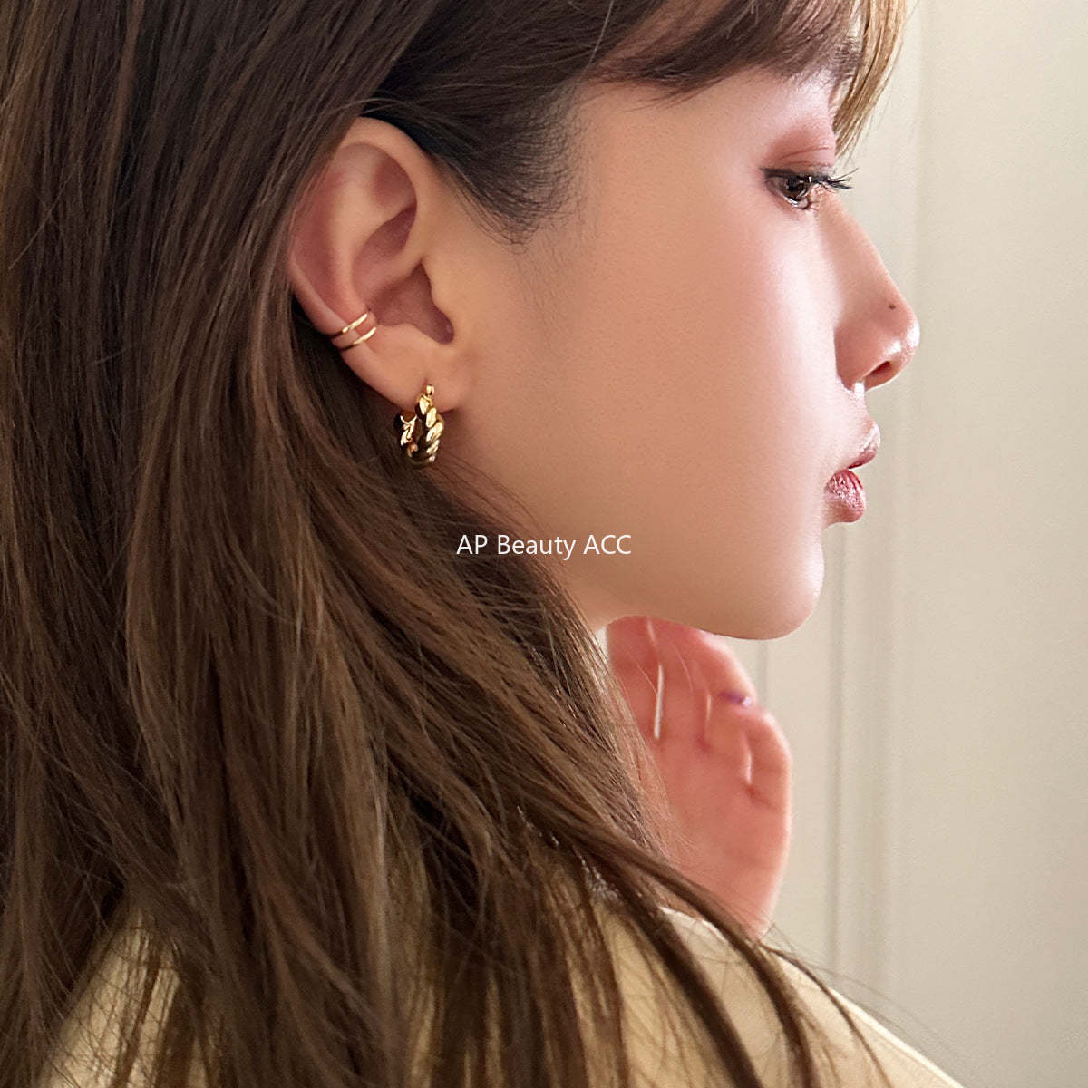 A관 - 925 은침 크로와상 빈티지 귀걸이 [EH-2578] 25.03-1