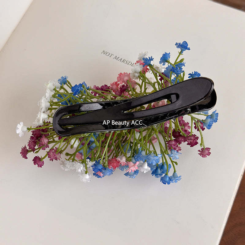 E관 - 조화 플라워 웨딩 헤어핀 [27642] 25.11-1