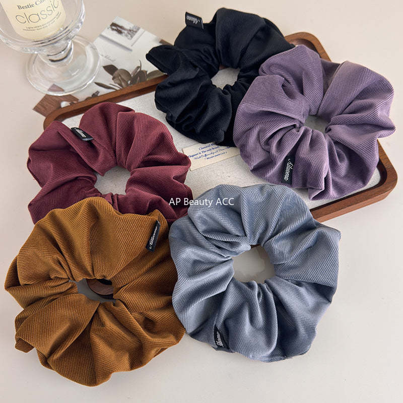 E관 - 코듀로이 소재 곱창 헤어밴드 [27696] 25.11-3