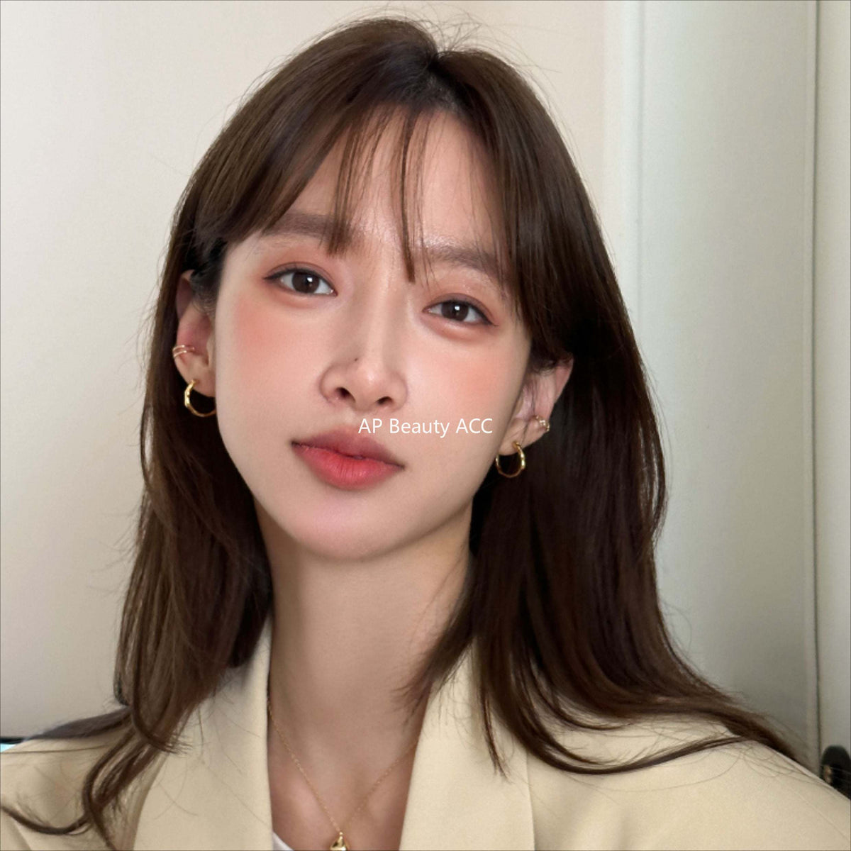 A관 - 925 은침 정형 심플 링 스터드 귀걸이 [EH-1754.SJ] 25.12-3