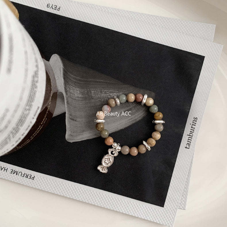 A관 - 클로버 십자가 하트 코끼리 미니 펜던트 925실버 비즈 반지 [RC] 25.11-4