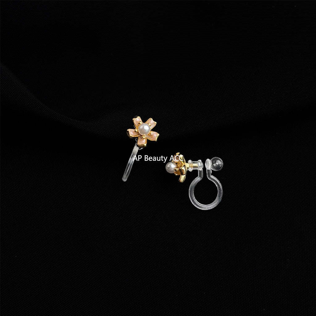 C관 - 18K 도금 컬러풀 이어커프 귀걸이 [EJ0303C] 25.03-3