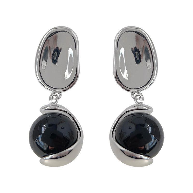 C관 - 디자이너 감각의 고급스러운 은침 귀걸이 [3643] 24.03-4