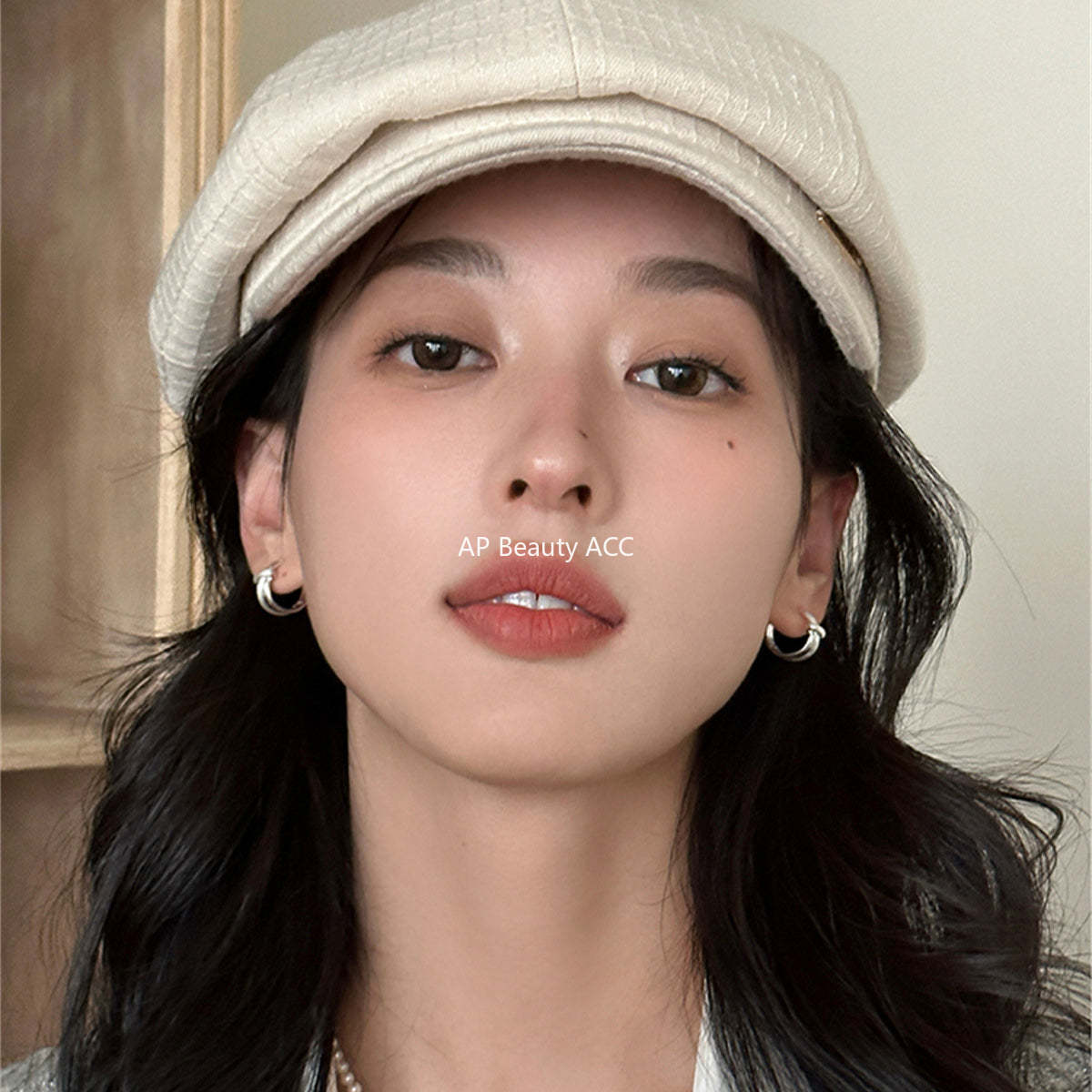 A관 - 925 은침 샌딩 매듭 귀걸이 [EH-3651] 25.07-2