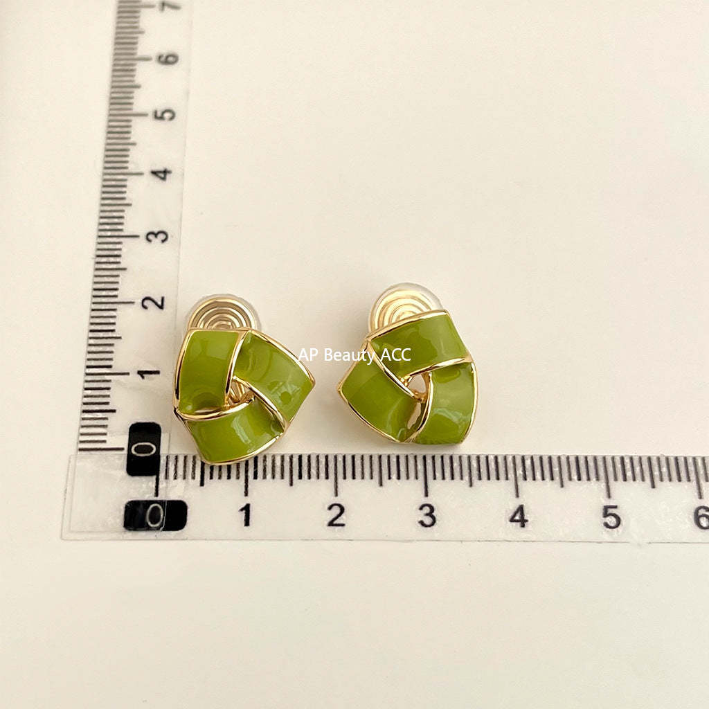 C관 - 18K 도금 컬러풀 이어커프 귀걸이 [EJ0303C] 25.03-3