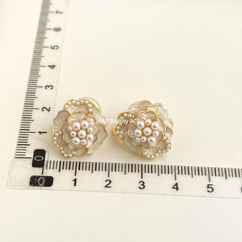 C관 - 18K 도금 컬러풀 이어커프 귀걸이 [EJ0303C] 25.03-3