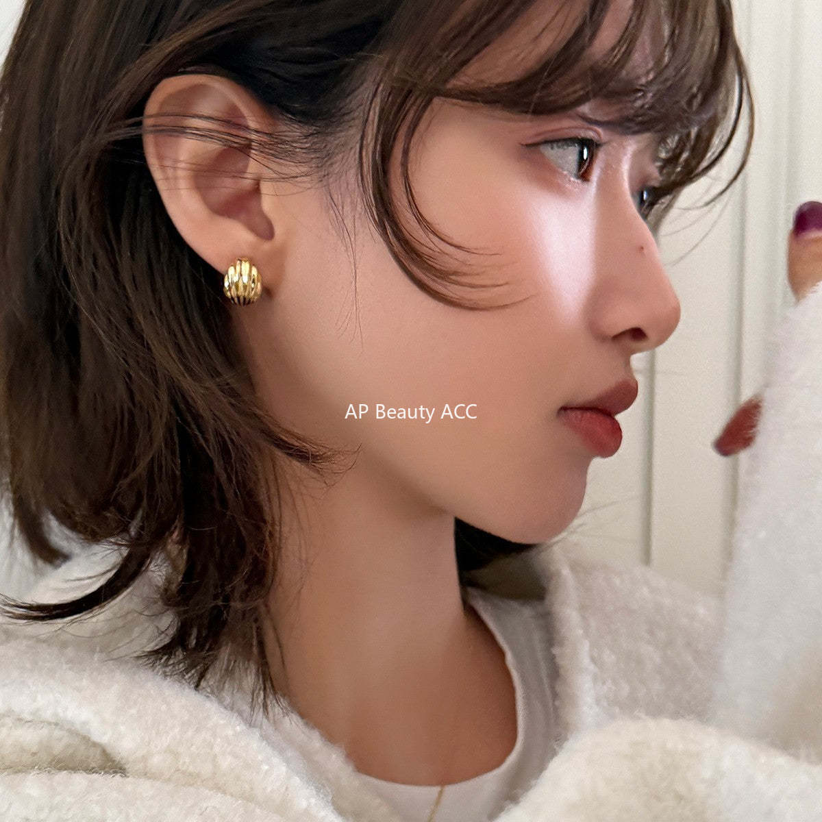 A관 - 조개 모양 925 은침 귀걸이 [EH-3489] 25.06-2