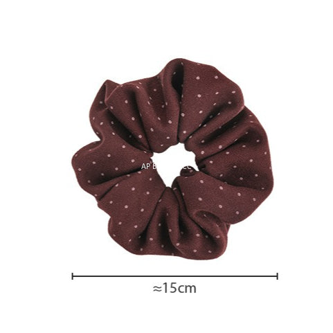 E관 - 부드러운 도트 패브릭 곱창 헤어밴드 [27581] 25.10-3