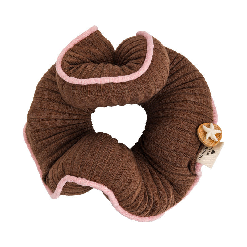 E관 - 블루 핑크 스타 입체 충전솜 곱창 헤어밴드 [27577] 25.10-3