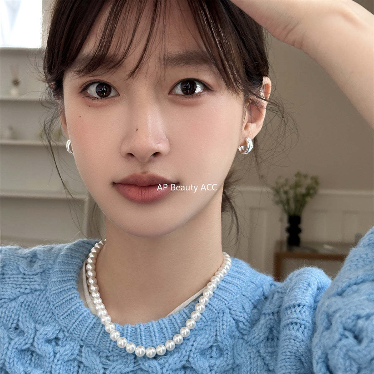 A관 - 925 은침 별 큐빅 귀걸이 [EH-3434] 25.03-4