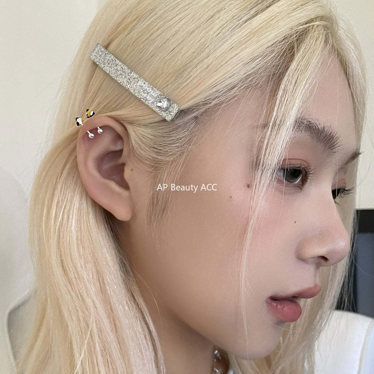 A관 - 925 은침 고양이 귀 디자인 피어싱 귀걸이 [EH-4165] 25.10-4