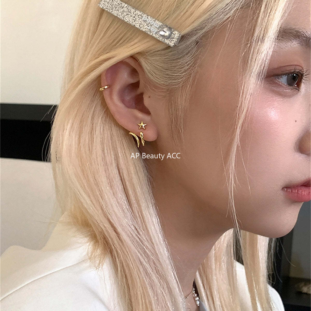 A관 - 925 은침 별 포인트 뱀 디자인 귀걸이 [EH-4173] 25.10-4