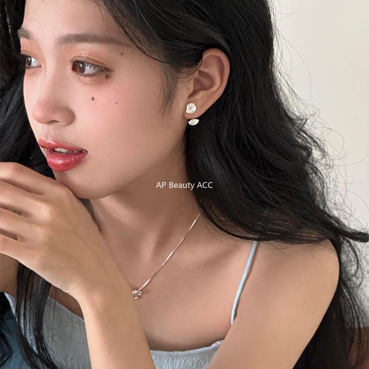 A관 - 925 은침 장미 신상 귀걸이 [EH-2736] 24.03-4