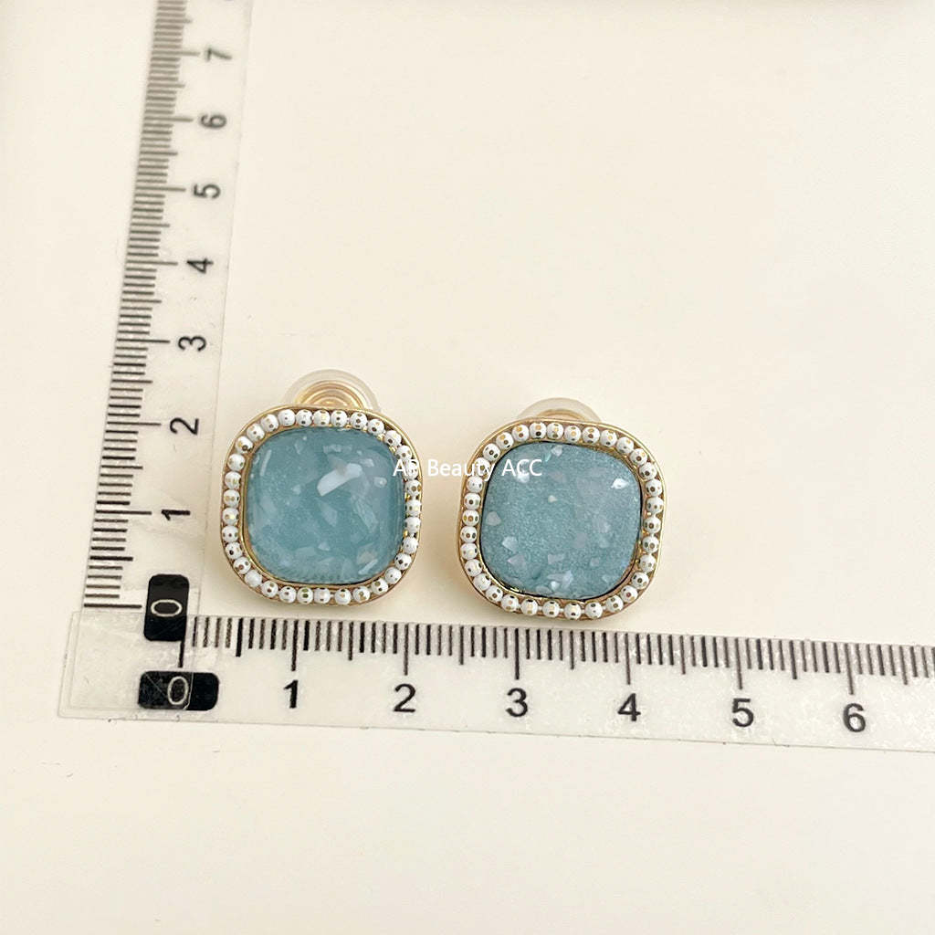 C관 - 18K 도금 컬러풀 이어커프 귀걸이 [EJ0303C] 25.03-3