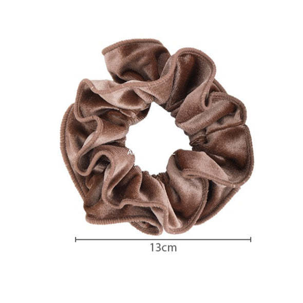 E관 - 벨벳 이중 레이어 곱창 헤어밴드 [26173] 25.11-1