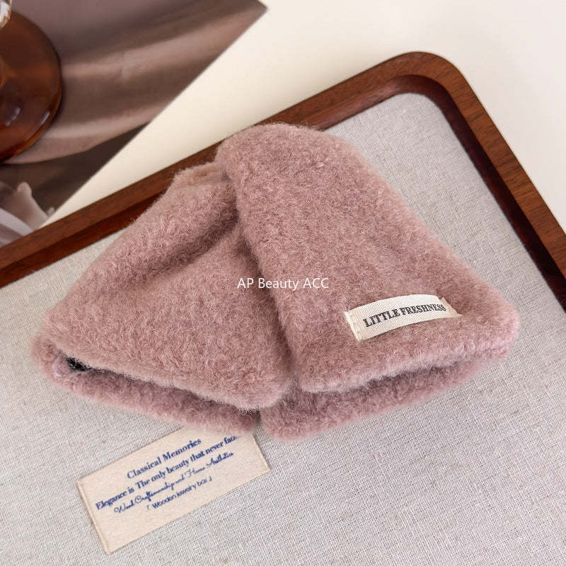 E관 - 모직 컬러 삼각형 대형 집게핀 [27721] 25.11-4