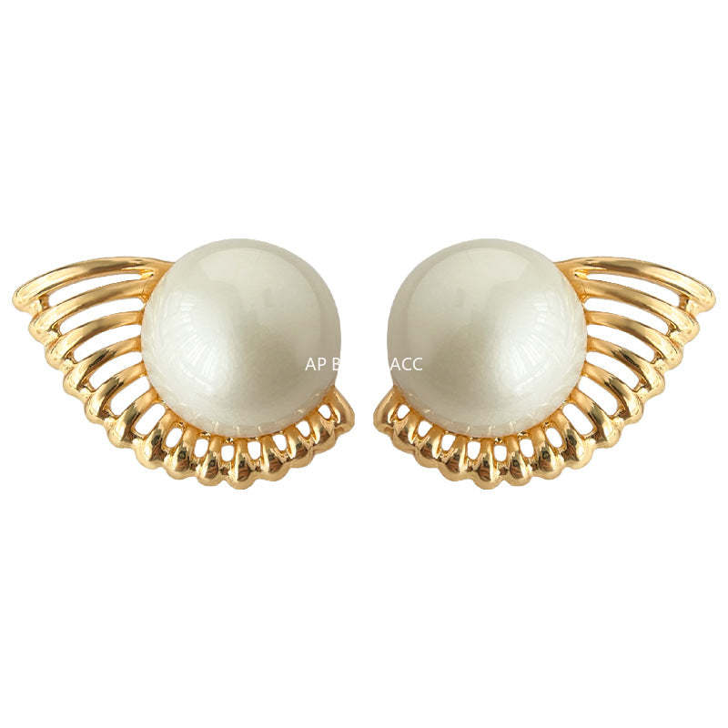 C관 - 14K 도금 아트 감각 독창적 귀걸이 [4320] 24.06-3