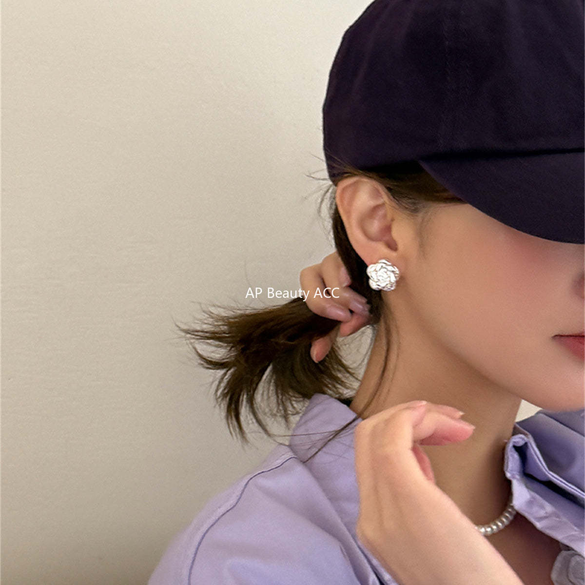 A관 - 925 은침 플라워 귀찌 귀걸이 [EH-3715] 25.06-4