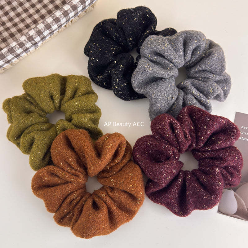 E관 - 가을겨울 컬러 니트 금사 대형 곱창 헤어밴드 [27724] 25.11-4