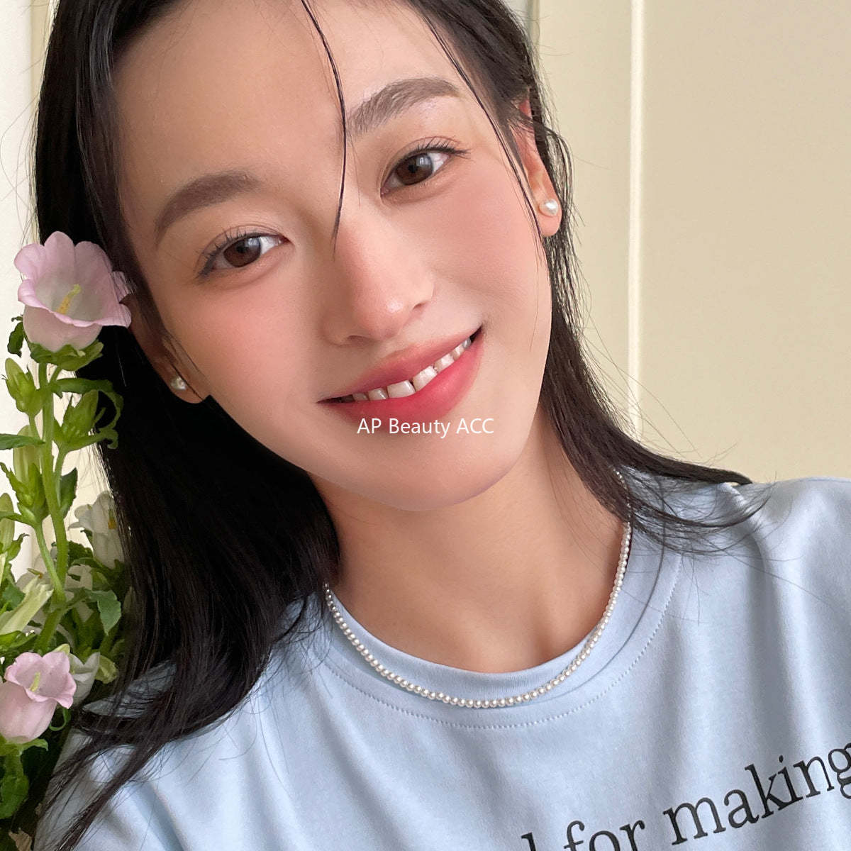 A관 - 925 은침 하트 진주 귀걸이 [EH-2966] 24.07-3