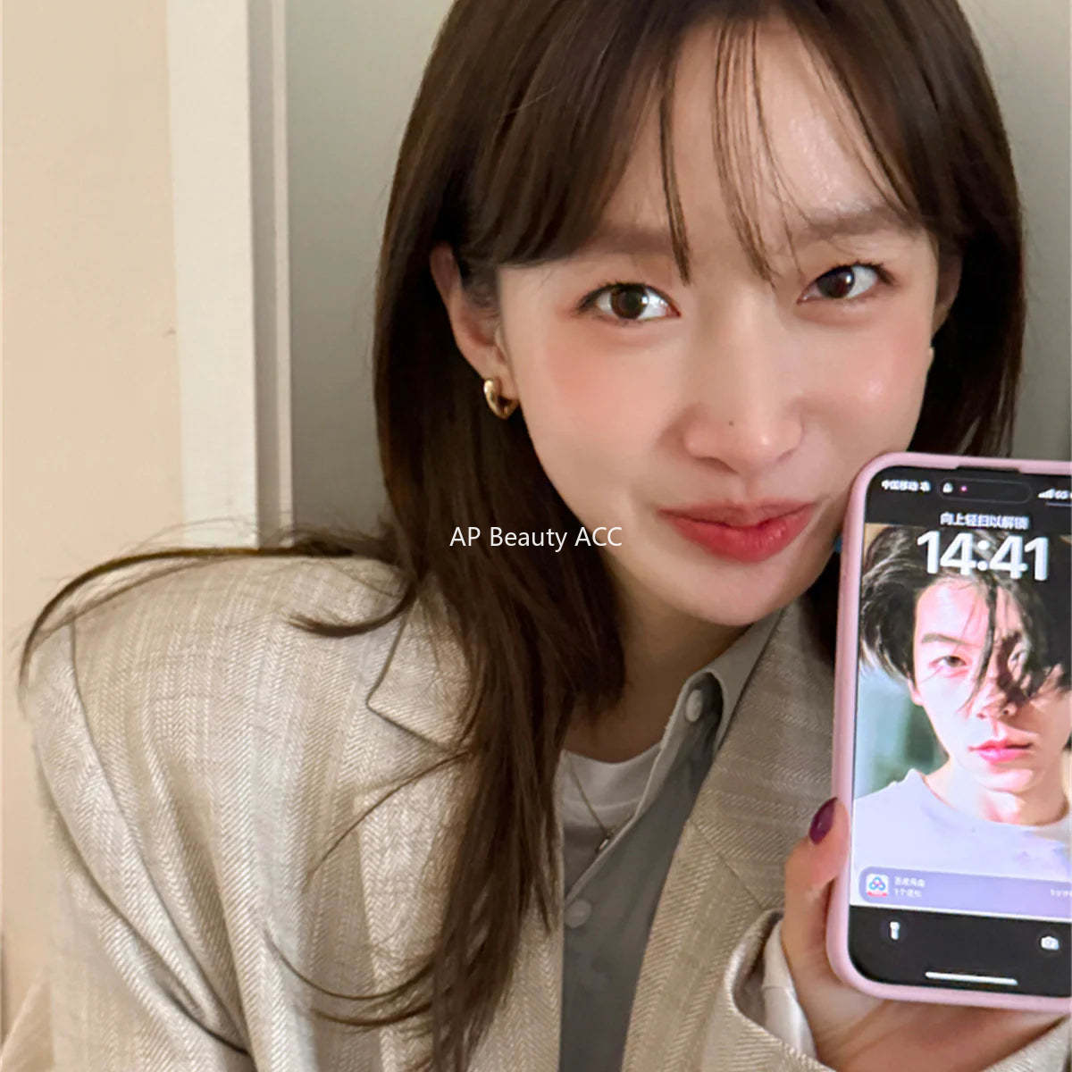 A관 - 925 은침 하트 베이직 링형 귀걸이 [EH-1823] 24.12-4