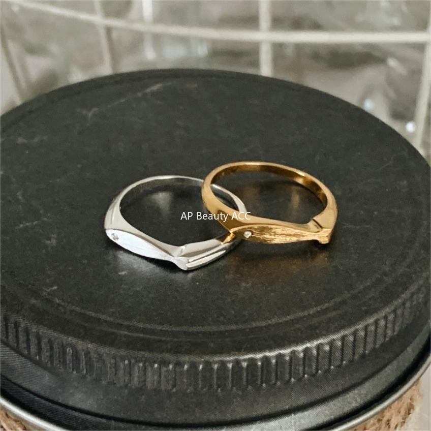 F관 - 925 실버 샌딩 물고기 모양 반지 [J1898] 25.12-2