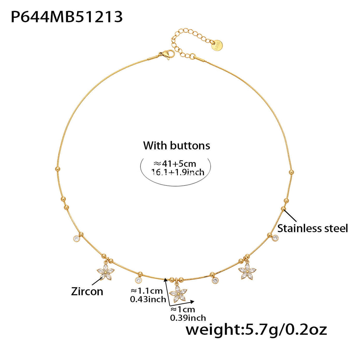 D관 - 스테인리스 스틸 18K 도금 큐빅 하트 날개 펜던트 목걸이 반지 [TXP523] 25.12-3