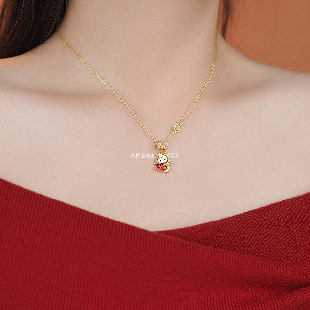 B관 - 999 실버 말 디자인 목걸이 팔찌 귀걸이 [YC9697E_1 YC0248N_1 YC5388SL_1] 25.11-3