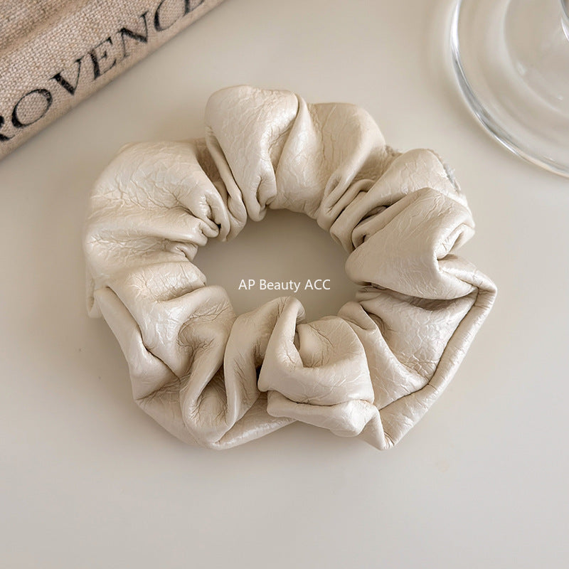 E관 - 프렌치 빈티지 가죽 곱창 헤어밴드 [27539] 25.10-1