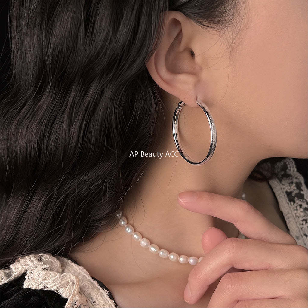 C관 - 무광 14K 도금 미니멀 링 귀걸이 [5731-5736] 25.03-3