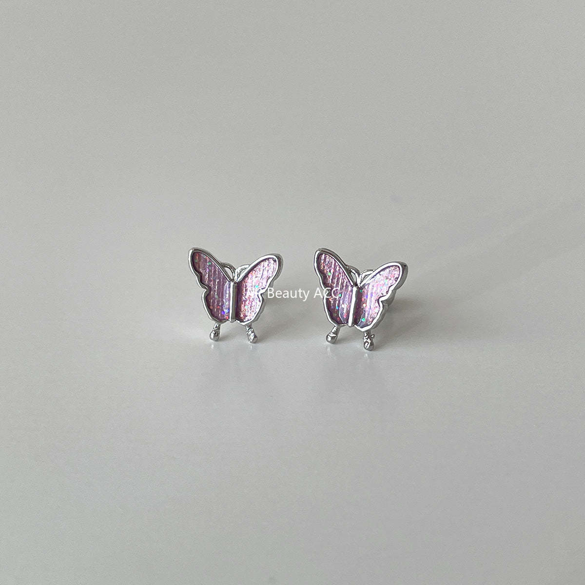 A관 - 925 은침 나비 디자인 피어싱 귀걸이 [EH-4126] 25.10-5