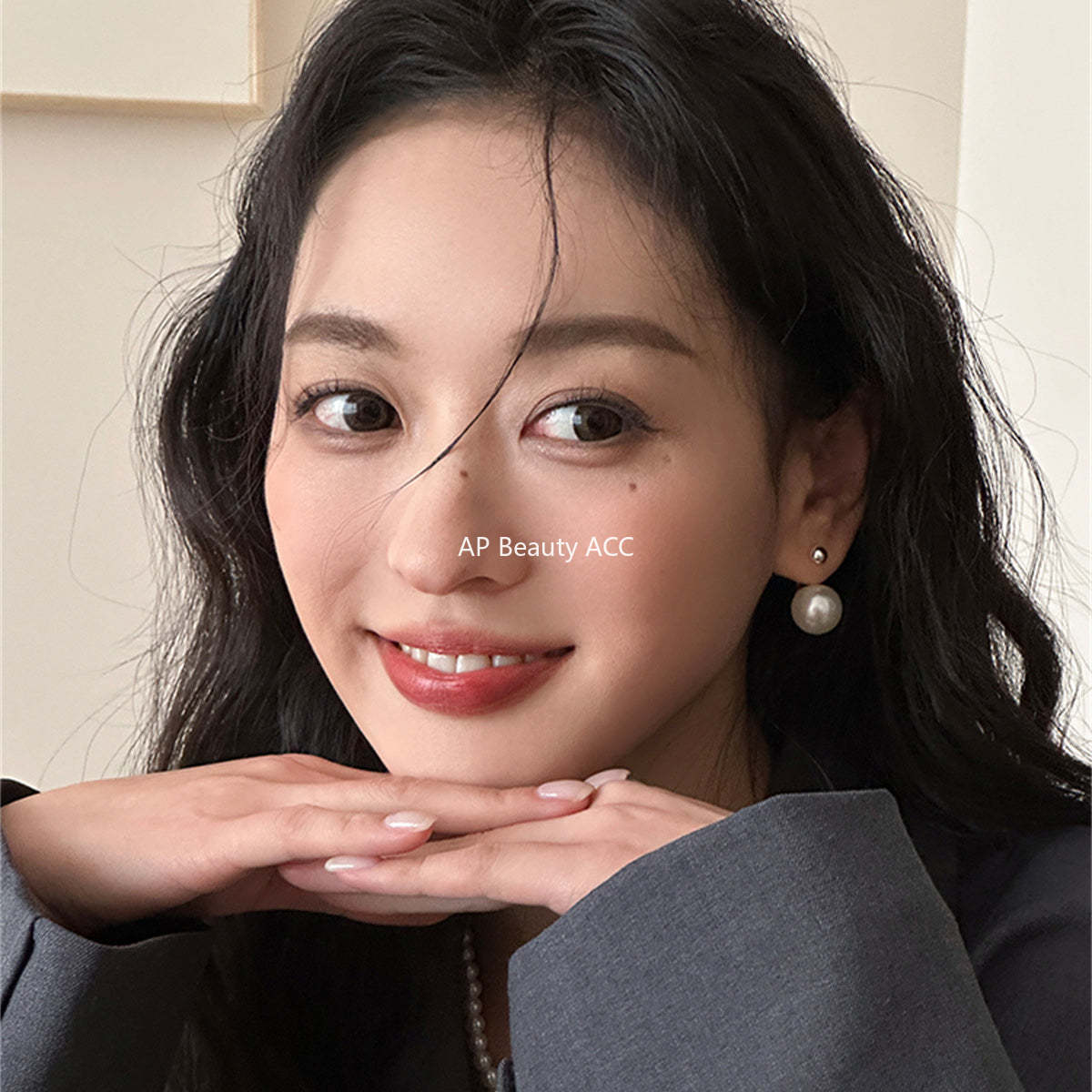 A관 - 프렌치 빈티지 진주 은침 귀걸이 [EH-2856] 24.04-3