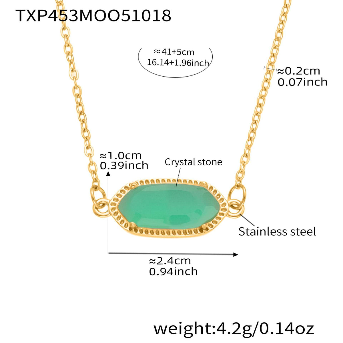 D관 - 스테인리스 스틸 크리스탈 큐브 플라워 큐빅 펜던트 목걸이 팔찌 [TXP453] 25.10-4