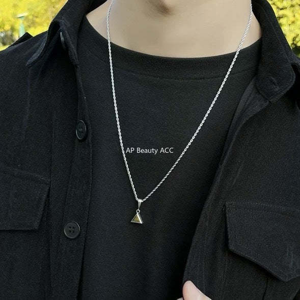 G관 - 호루스의 눈 삼각형 펜던트 목걸이 [X1243] 25.11-4