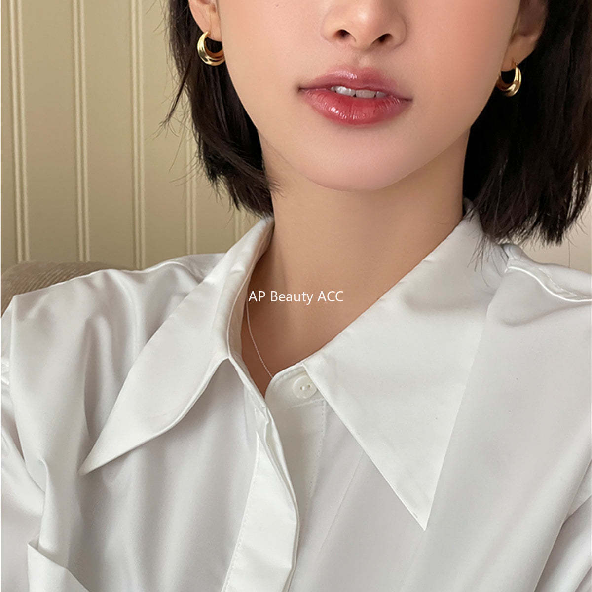 A관 - 925 은침 유럽 스타일 빈티지 심플 링 귀걸이 [EH-2829] 24.04-1