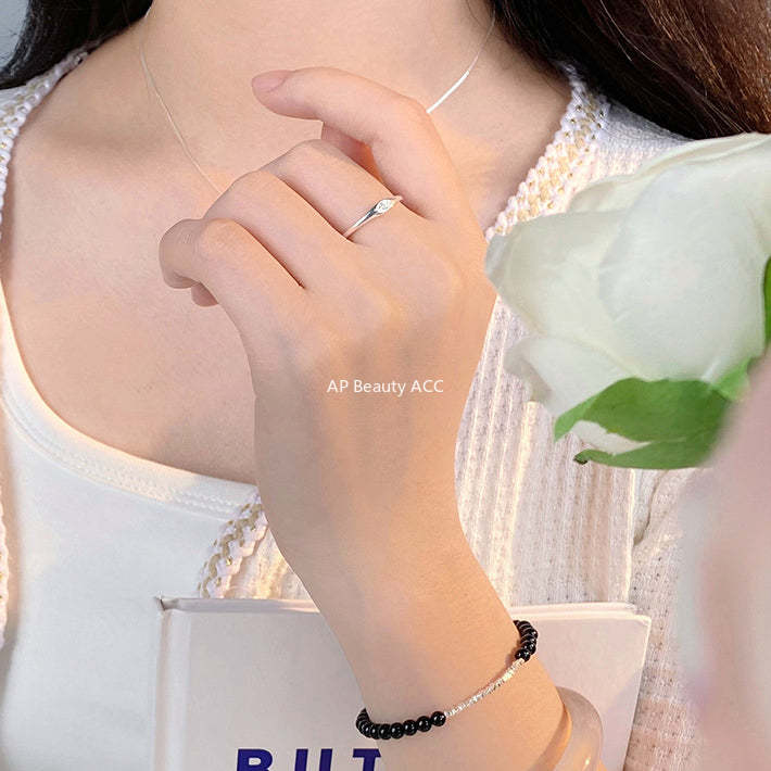 B관 - 925 실버 마퀴즈 큐빅 반지 [YC5511R] 24.05-4