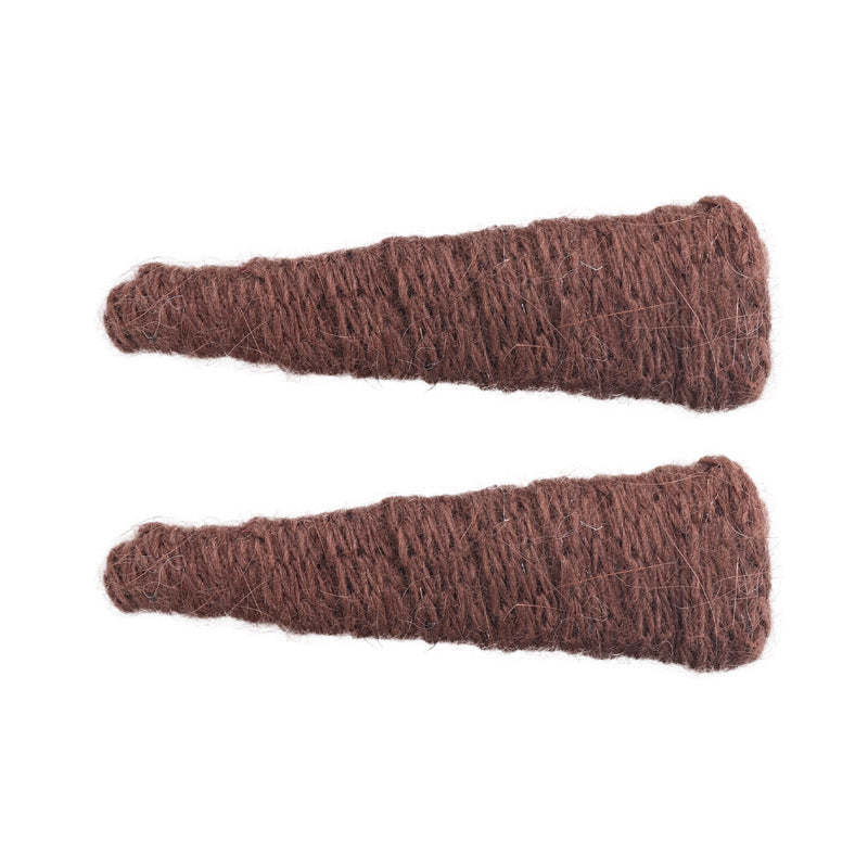 E관 - 가을겨울 컬러 털실 삼각형 헤어핀 [27652] 25.11-4