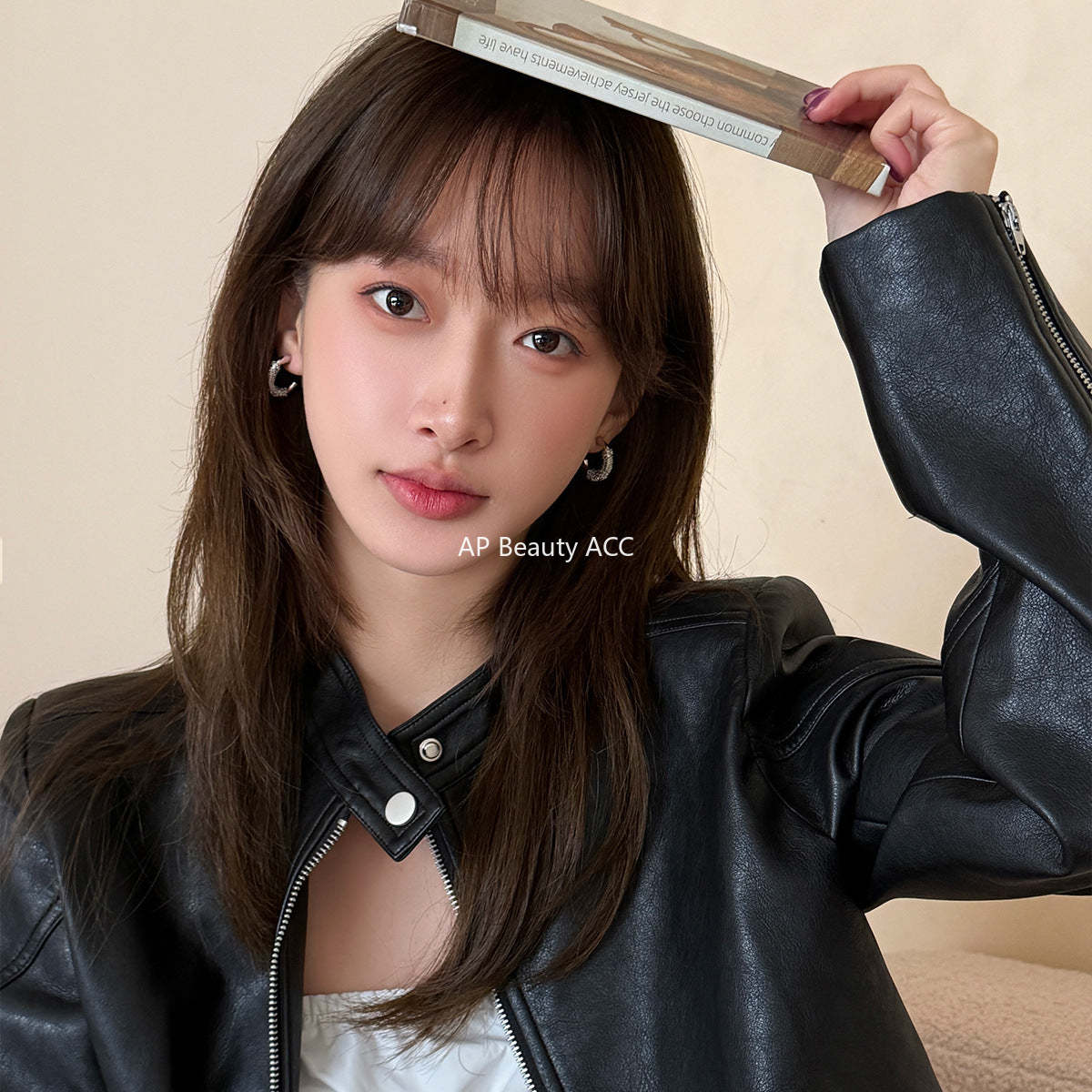 A관 - 925 은침 체인 랩 디자인 C자형 귀걸이 [EH-2396] 25.01-1