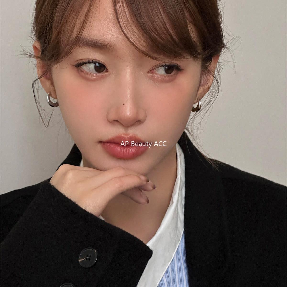 A관 - 925 은침 심플 물방울 디자인 미니멀 링 귀걸이 [EH-2642] 24.03-2