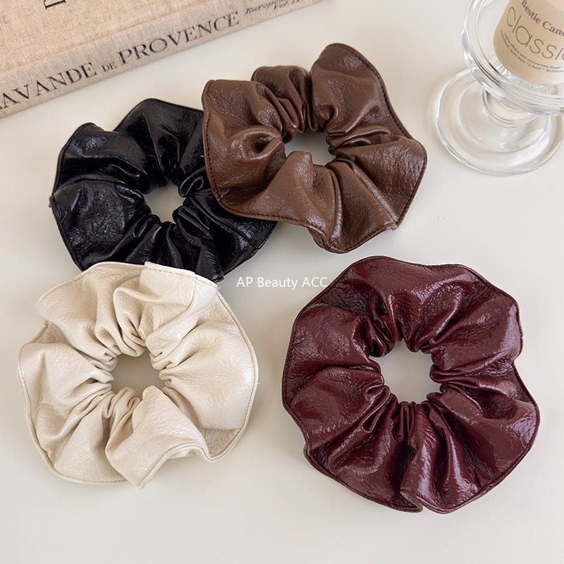 E관 - 프렌치 빈티지 가죽 곱창 헤어밴드 [27539] 25.10-1