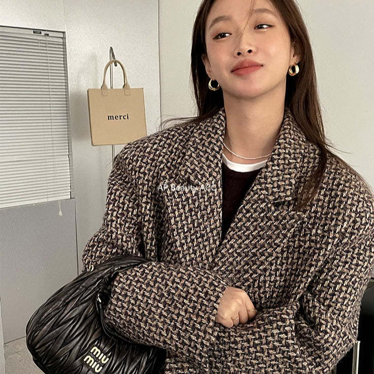 A관 - 주름 모양 925 은침 후프 귀걸이 [EH-2071.EBSJ] 25.12-3