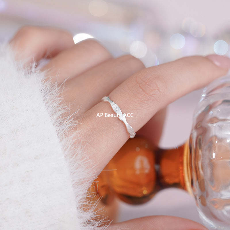 B관 - 999 실버 물고기 디자인 오픈형 반지 [YC4161R_1] 25.10-4