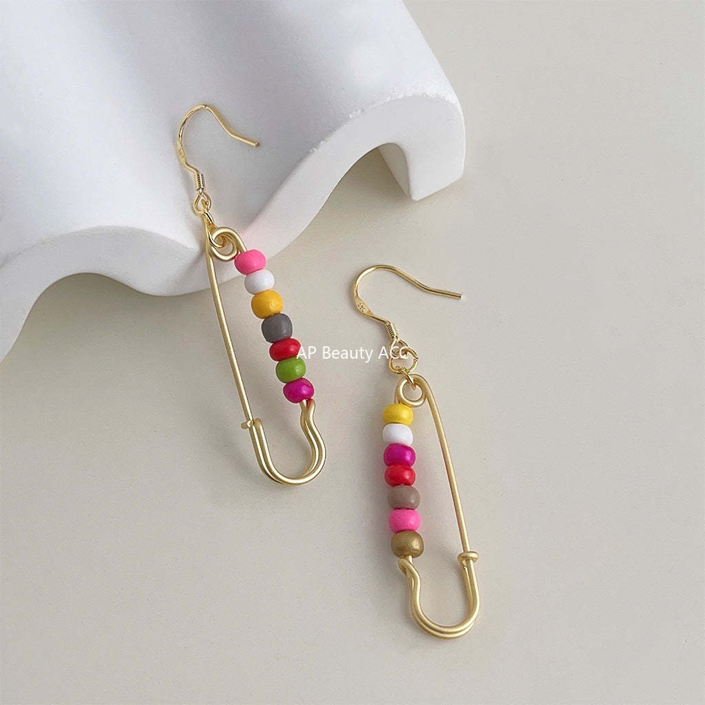 C관 - 전통 스타일 비즈 바늘 귀걸이 [1102] 24.05-4