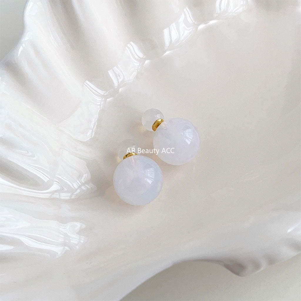 C관 - 사탕색 컬러 귀걸이 은침 귀걸이 [4108-4111] 24.05-3